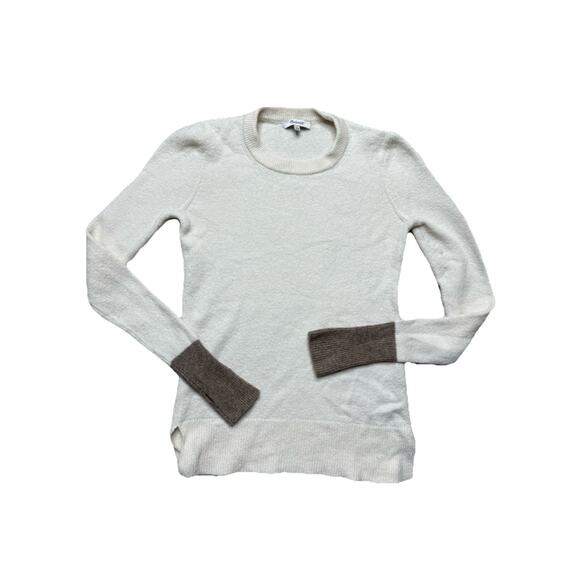 Madewell Women’s Fremont Sweater sz S Alpaca Blend Minimalist Base layer Preppy - Picture 2 of 8